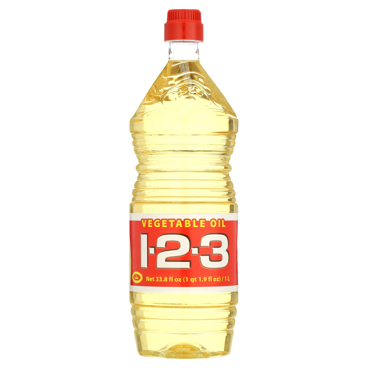 1-2-3 Vegetable Oil 33.8 fl oz Bottle