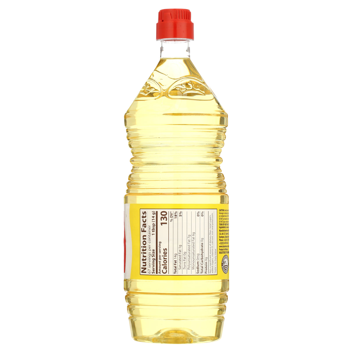 1-2-3 Vegetable Oil 33.8 fl oz Bottle